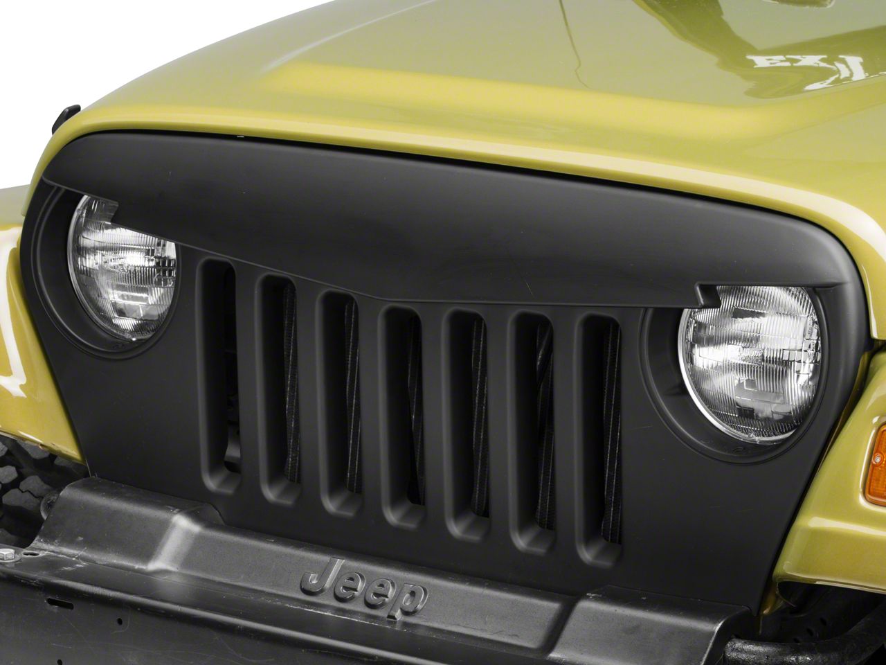 Angry Bird Upgrades Matte Black Grille With Mesh Guard Fit For Jeep JK Wrangler